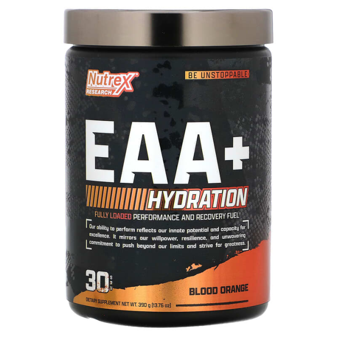 NUTREX EAA+ Hydration  "Апельсин" лақтырылған, 390 г