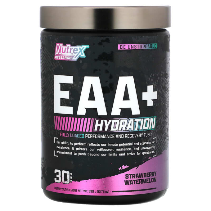 NUTREX EAA+ Hydration сыртқы "Құлпын-Қарбыз", 390 г