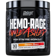 NUTREX Hemo Rage Unleashed 180 g Апельсин-Манго