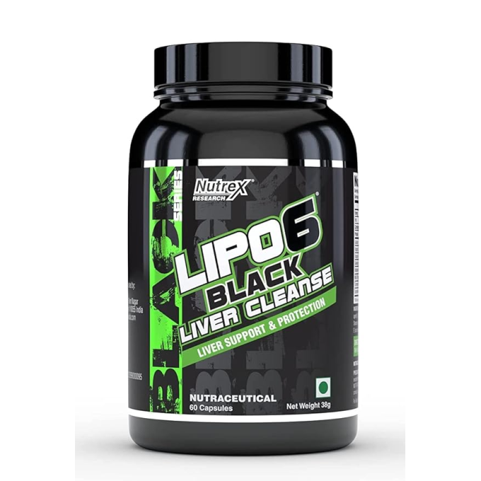 NUTREX Lipo 6 Black Cleanse & Detox, 60 капсул