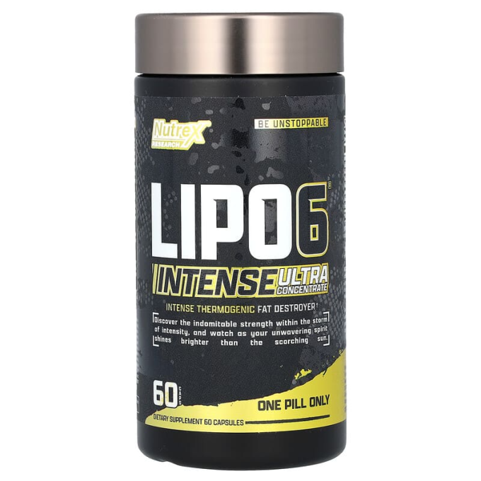 NUTREX Lipo 6 Black Intense Ultra Concentrate, 60 таблеток