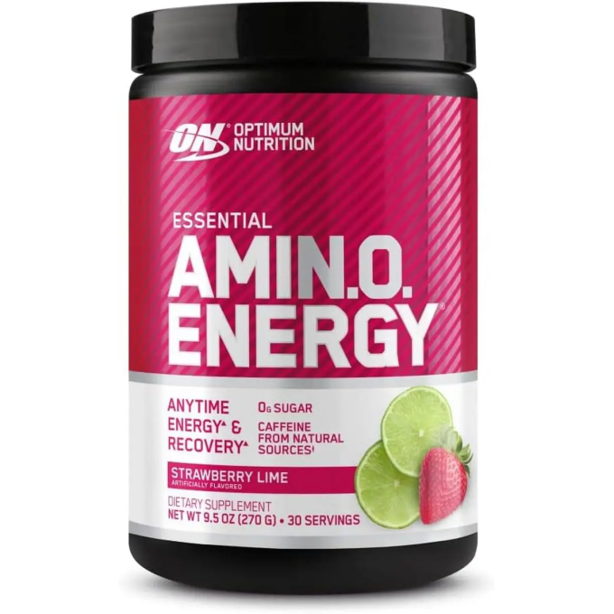 OPTIMUM NUTRITION Amino Energy сыздық "Құлпынай-Лайм", 270 г