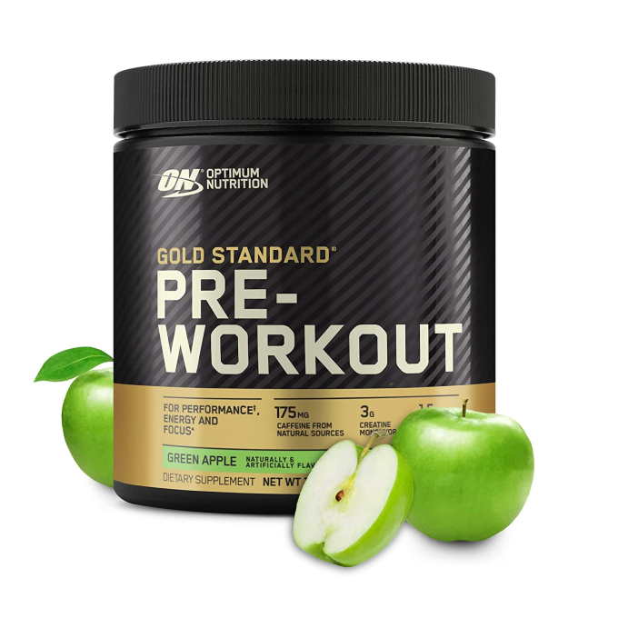 OPTIMUM NUTRITION Gold Standard PRE-Workout "Green Apple" сыздық, 300 г