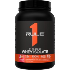 Протеин Rule 1 Protein Whey Isolate 2 lbs Клубника со Сливками