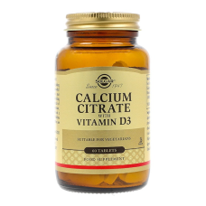 Solgar Calcium Citrate with Vitamin D3 60 tabs