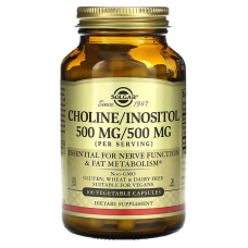 Solgar Choline 500 mg Inositol 500 mg 100 caps