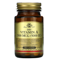 Solgar Dry Vitamin A 1500 mcg 100 tabs
