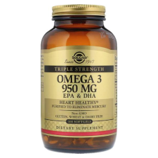 Solgar Triple Strength Omega-3 950 mg ЕРА & DHA 100 caps