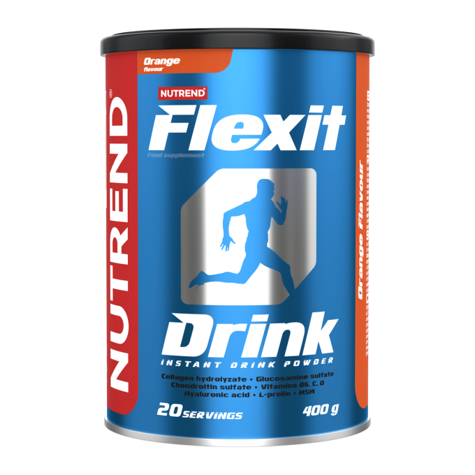 Nutrend Flexit Drink со вкусом "Апельсин", 400 г