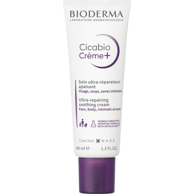 цена на Bioderma Cicabio Қалпына келтіретін, жазатын крем, 40 мл