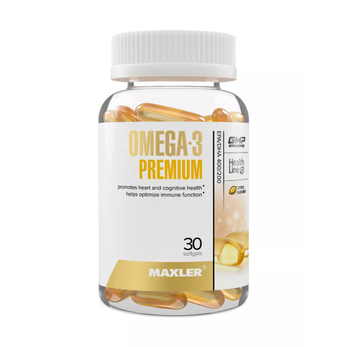 Maxler Omega 3 Premium, 30 капсула