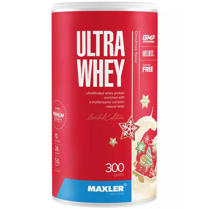 Maxler Ultra Whey "Зімбір пірәндік" дәмімен, 300 г