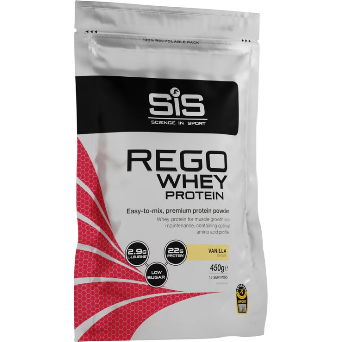 SiS Powder ReGo Whey "Ваниль" дәмімен", 450 г