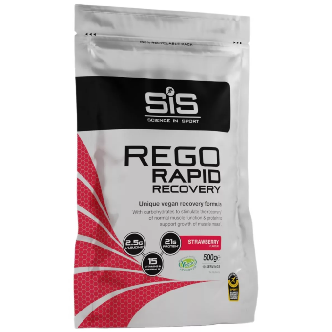 SiS Powder ReGo Whey "Құлпынай" дәмімен", 450 г