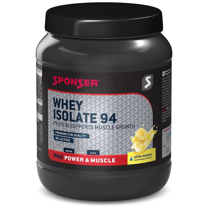 Sponser Whey Isolate 94 "Банан" дәмімен, 850 г