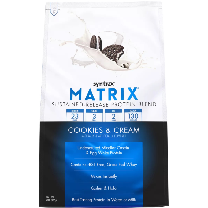 Syntrax Matrix 2.0 со вкусом "Печенье со Сливками", 0.9 кг (2 lbs)