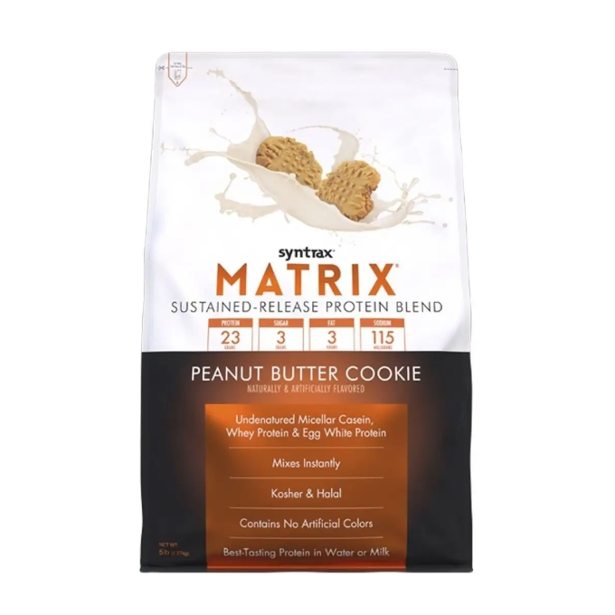 Syntrax Matrix 5.0 со вкусом "Печенье с Арахисовой пастой", 2.3 кг (5 lbs)