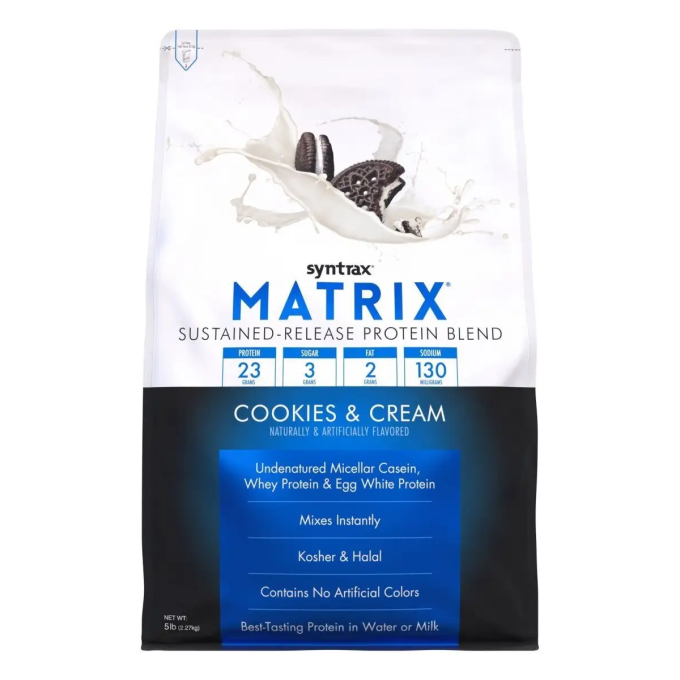 Syntrax Matrix 5.0 со вкусом "Печенье со Сливками", 2.3 кг (5 lbs)