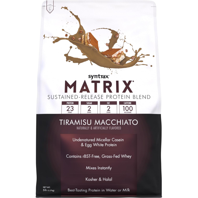 Syntrax Matrix 5.0 "Тирамису-Макиато" дәмімен, 2.3 кг (5 фунт)