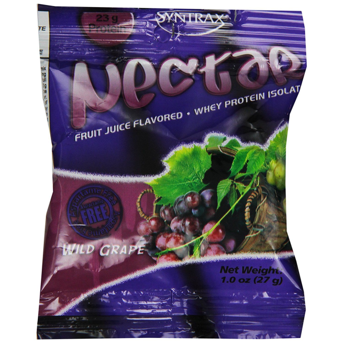 Syntrax Nectar Grab N Go со вкусом "Виноград", 30 г