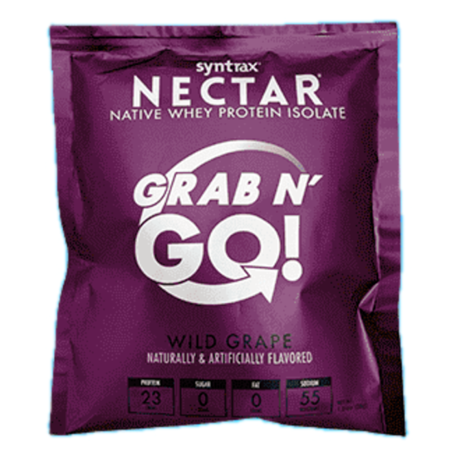 Syntrax Nectar Grab N Go со вкусом "Виноград", 30 г