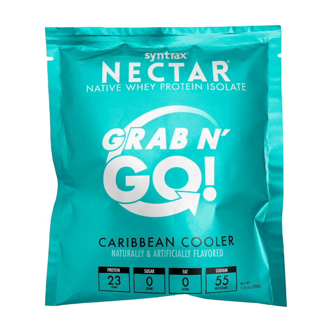 Syntrax Nectar Grab N Go со вкусом "Карибский кулер", 30 г