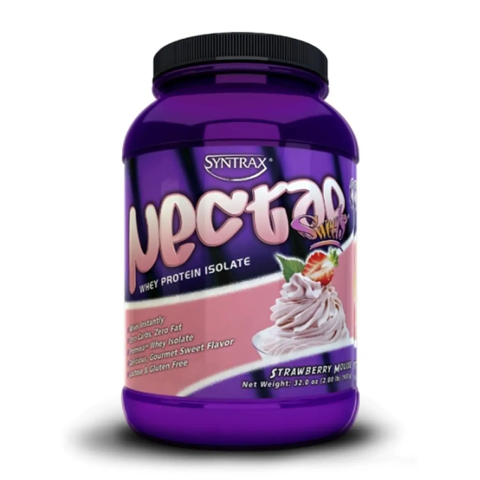 SYNTRAX Nectar Sweets со вкусом "Клубничный мусс", 0.9 кг (2 lbs)