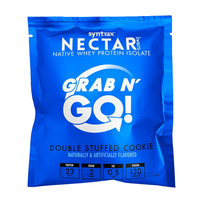 Syntrax Nectar Sweets Grab N Go со вкусом "Двойное печенье", 30 г