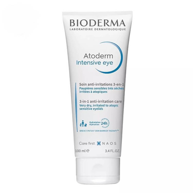 Bioderma Atoderm Intensive Eye 3&1 қабаққа арналған крем, 100 мл
