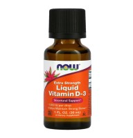 NOW Liquid Vitamin D-3 1000 IU 30 ml
