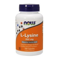 Аминокислотный комплекс NOW Lysine 500 mg 100 vcaps