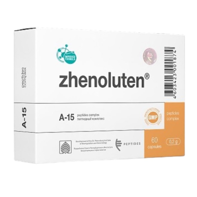 Peptides Женолутен 60 caps — әйелдердің ұрпақты болу жүйесіне арналған пептидтік биорегулятор