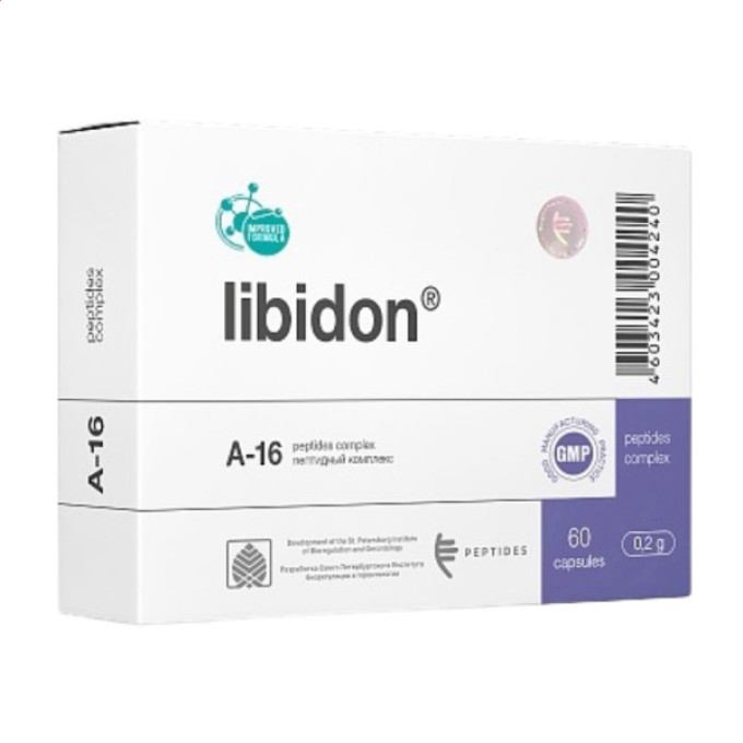 Peptides Либидон 60 caps — қуық асты безінің пептидті биорегуляторы
