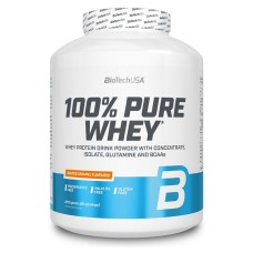 Протеин BioTech USA 100% Pure Whey strawberry 2270 g