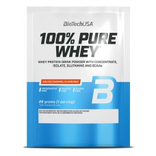 Протеин BioTech USA 100% Pure Whey salted caramel 28 g