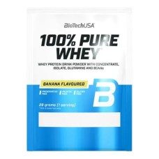 Протеин BioTech USA 100% Pure Whey banana 28 g