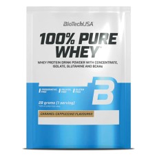 Протеин BioTech USA 100% Pure Whey caramel-cappuccino 28 g