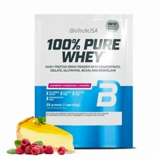 Протеин BioTech USA 100% Pure Whey raspberry cheesecake 28 g