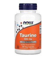 Аминокислотный комплекс NOW Taurine 500 mg 100 caps