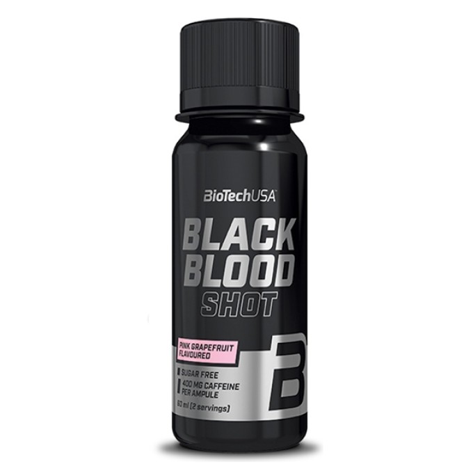 BioTech USA Black Blood Shot Pink grapefruit 60 ml (в коробке 20 шт) — предтренировочный шот