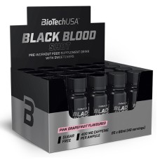 Предтренировочный комплекс BioTech USA Black Blood Shot Pink grapefruit 60 ml шоты (в коробке 20 шт)
