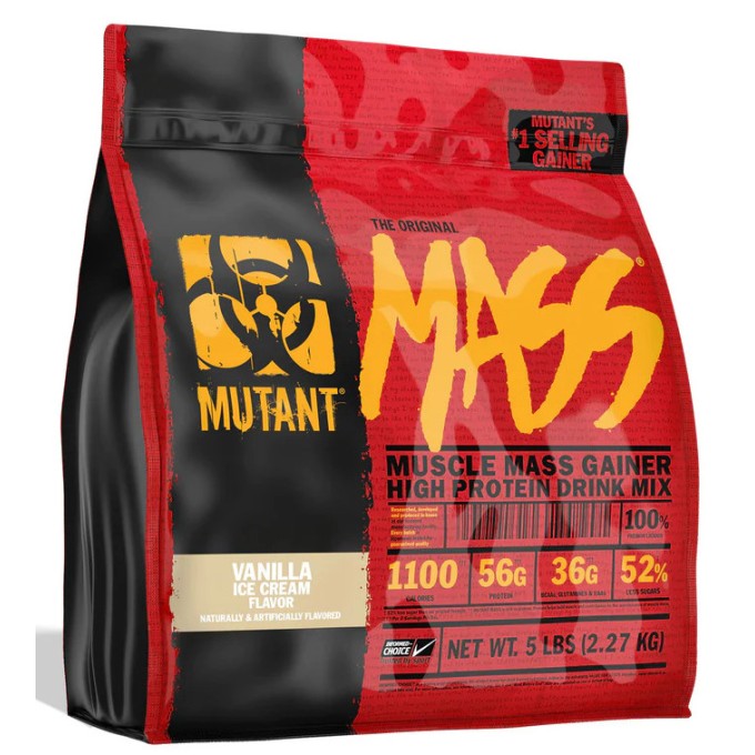 цена на Mutant Mass со вкусом "Ваниль", 2270 г (5 lbs)