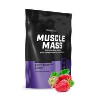 Гейнер BioTech USA Muscle Mass Strawberry 1000 g