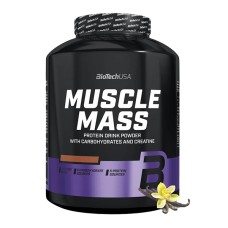 Гейнер BioTech USA Muscle Mass Vanilla 4000 g