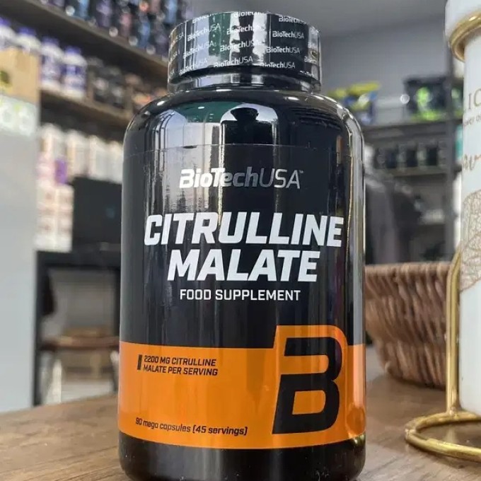 Предтренировочный комплекс BioTech USA Citrulline Malate 90 капсул