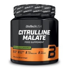 Предтренировочный комплекс BioTech USA Citrulline Malate Green apple 300 g