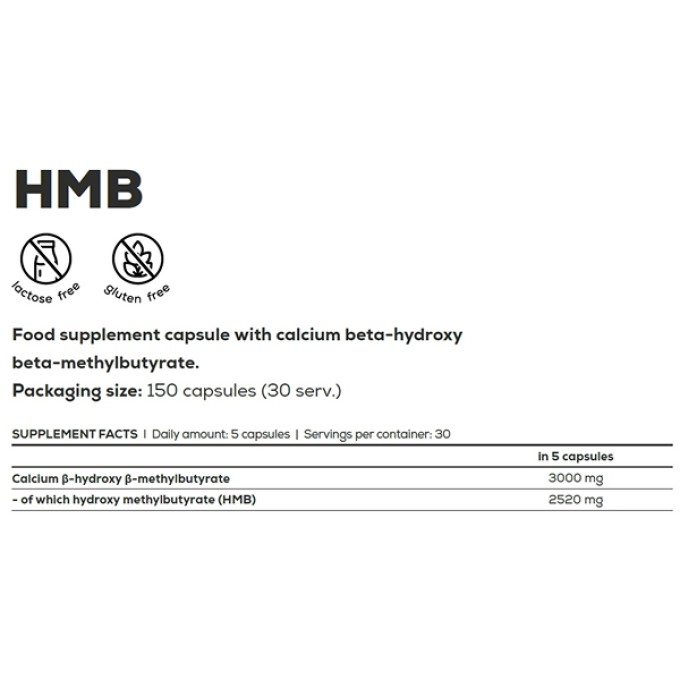Амин қышқылы кешені BioTech USA HMB 150 капсула