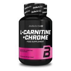 Аминокислотный комплекс Biotech USA L-Carnitine + Chrome 60 таблеток