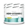 Байламдар мен буындарды нығайтуға арналған препарат BioTech USA MSM + Vitamin C 150 грамм