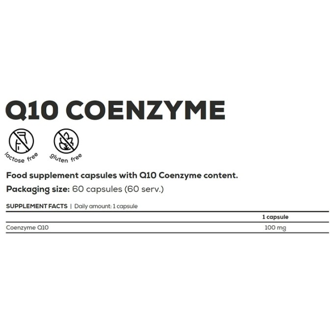Кешен BioTech USA Q-10 Coenzyme 100 mg 60 капсула